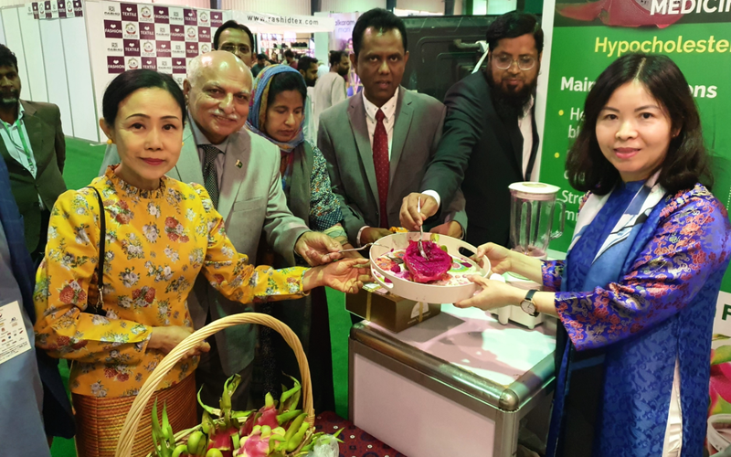 Một loại trái cây của Việt Nam bất ngờ trở nên nổi bật tại hội chợ lớn của một nước châu Á