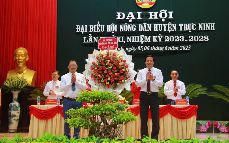Nam Định: Hội Nông dân huyện Trực Ninh phấn đấu hoàn thành 9 chỉ tiêu cụ thể trong nhiệm kỳ 2023 - 2028