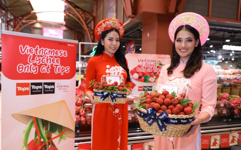 Đưa vải thiều Việt Nam qua Bangkok, đại gia bán lẻ Thái Lan khen: Đây là loại ngon nhất thị trường