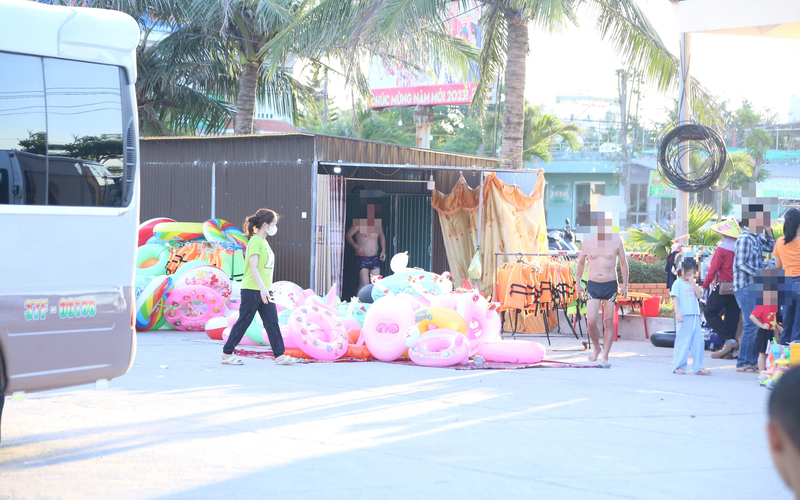 Chính quyền Cửa Lò xử lý điểm dịch vụ hoạt động trái quy định sau khi Dân Việt phản ánh