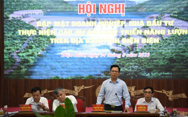 Điện Biên gặp mặt, tháo gỡ khó khăn nhà đầu tư các dự án phát triển năng lượng