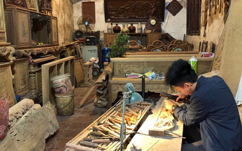 Huyện nào của Hà Nội có nhiều sản phẩm OCOP, được mệnh danh là "thủ phủ" đồ gỗ bán đi khắp nước?