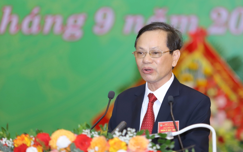 Ông Trần Bình Quân tái đắc cử Chủ tịch Hội Nông dân tỉnh Thanh Hoá