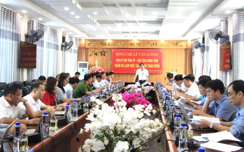 Chủ tịch UBND tỉnh Lai Châu: Than Uyên cần phấn đấu hoàn thành các chỉ tiêu kế hoạch ở mức cao nhất