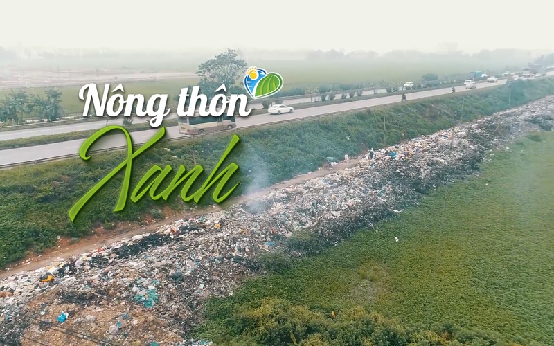 NÔNG THÔN XANH: Núi rác thải "chiếm đóng" dòng kênh thủy lợi khiến nông dân bỏ hoang ruộng đồng