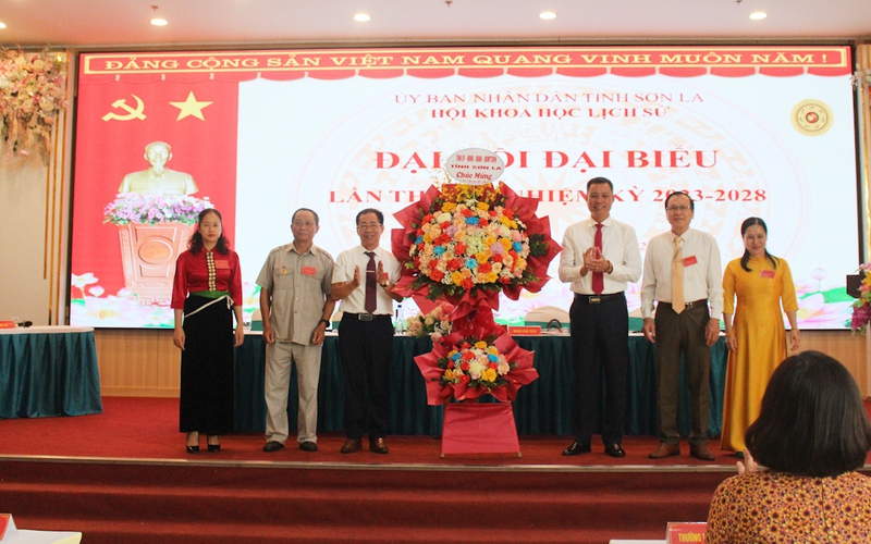 Đại hội Hội Khoa học lịch sử tỉnh Sơn La lần thứ IV, nhiệm kỳ 2023-2028: Ông Nguyễn Vũ Điền tái cử Chủ tịch Hội