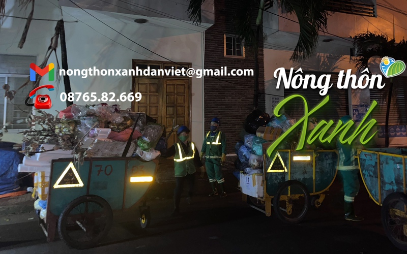 HỘP THƯ NÔNG THÔN XANH: Những “Sứ Giả Xanh” thức đêm nhặt rác cùng công nhân vệ sinh môi trường