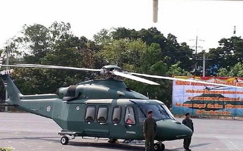 Thái Lan tiếp nhận 2 máy bay trực thăng đa nhiệm AW-139