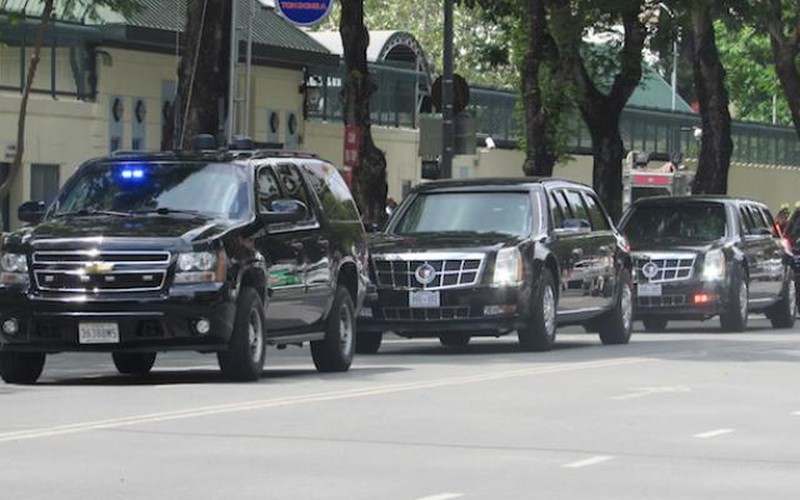 Khám phá dàn siêu xe chở Tổng thống Obama ở Sài Gòn