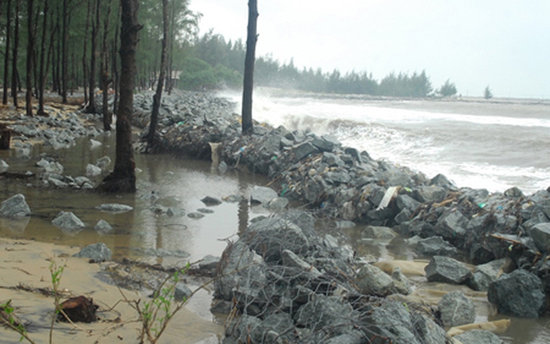 Thừa Thiên – Huế: 49 tỷ đồng chóng xói lở bờ biển