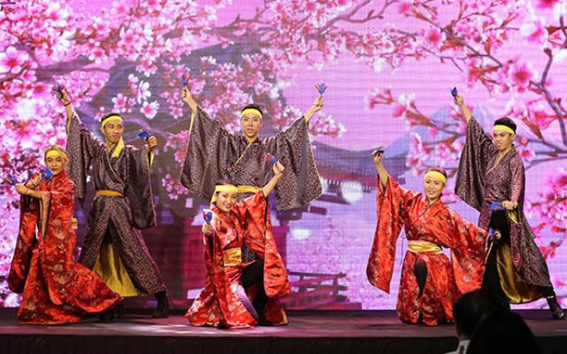 Nghệ sĩ hai nước tham gia ngày hội giao lưu văn hóa Việt - Nhật